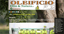 Desktop Screenshot of olioenaturasrl.com